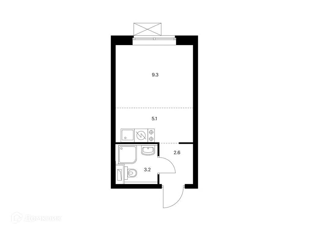 Купить 1-комнатную квартиру, 20.2 м² в ЖК Зея парк по адресу Амурская  область, Благовещенск, жилой комплекс Зея Парк, 1, недорого – Домклик