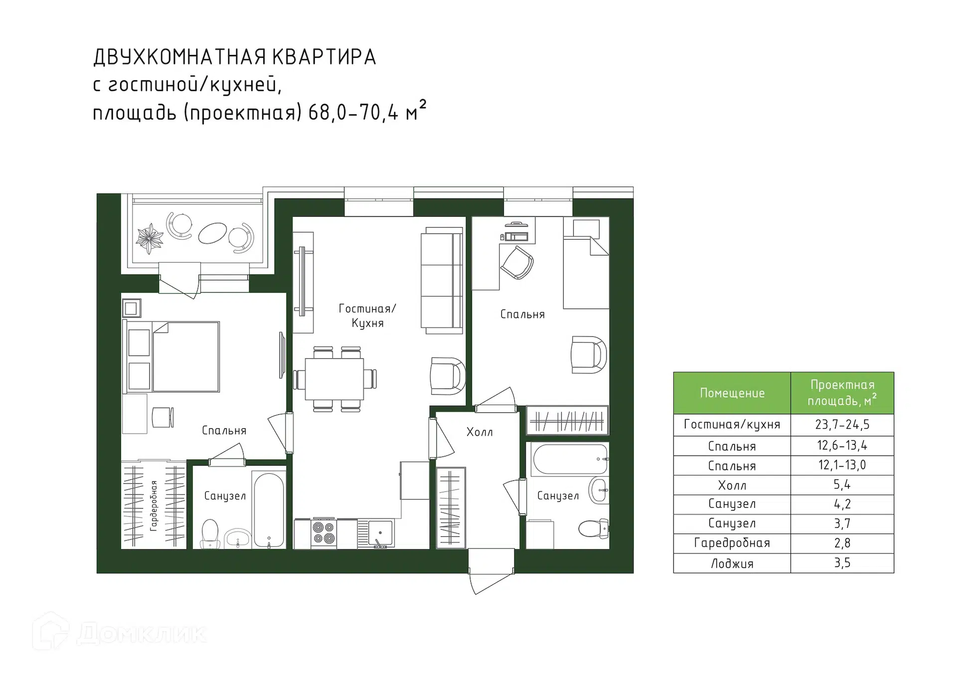 Купить 2-комнатную квартиру, 70.4 м² в ЖК Импульс по адресу  Ханты-Мансийский автономный округ, Нижневартовск, улица Мира, 29, недорого  – Домклик