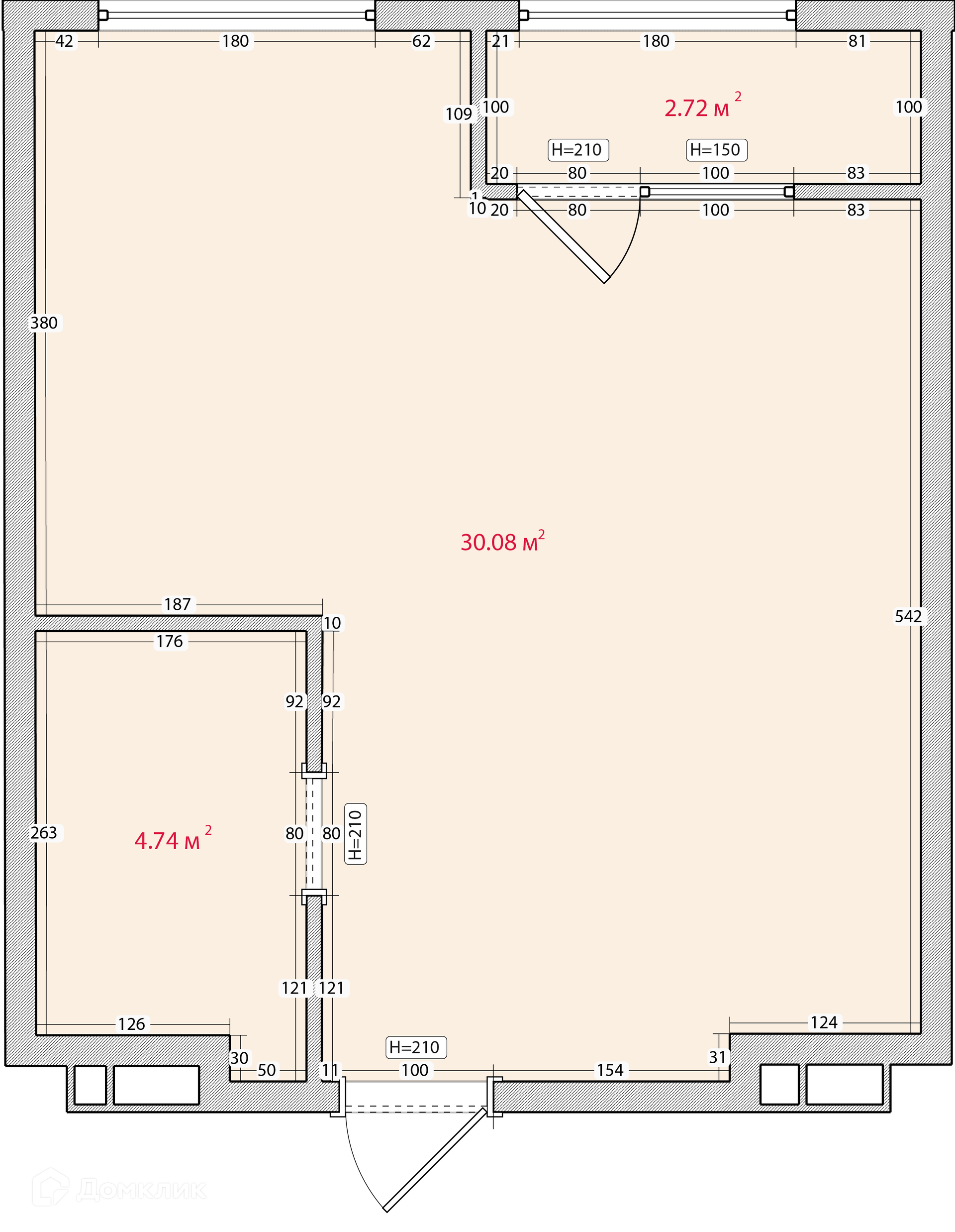 Купить 1-комнатную квартиру, 35.4 м² в ЖК Дом на Бульваре 2 по адресу  Приморский край, Владивосток, улица Зелёный Бульвар, 2, недорого – Домклик