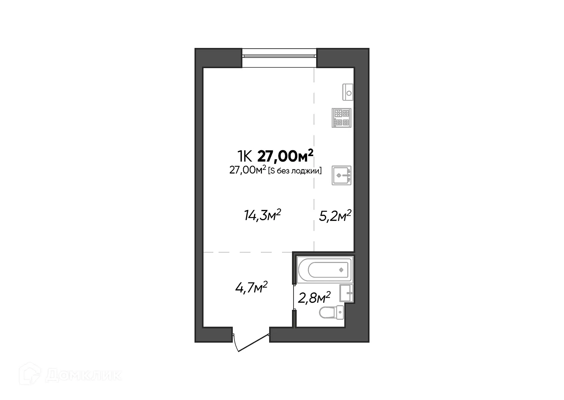 Купить 1-комнатную квартиру, 27 м² в ЖК Заволжье по адресу Волгоградская  область, Среднеахтубинский район, Краснослободск, улица Голицына, 113,  недорого – Домклик