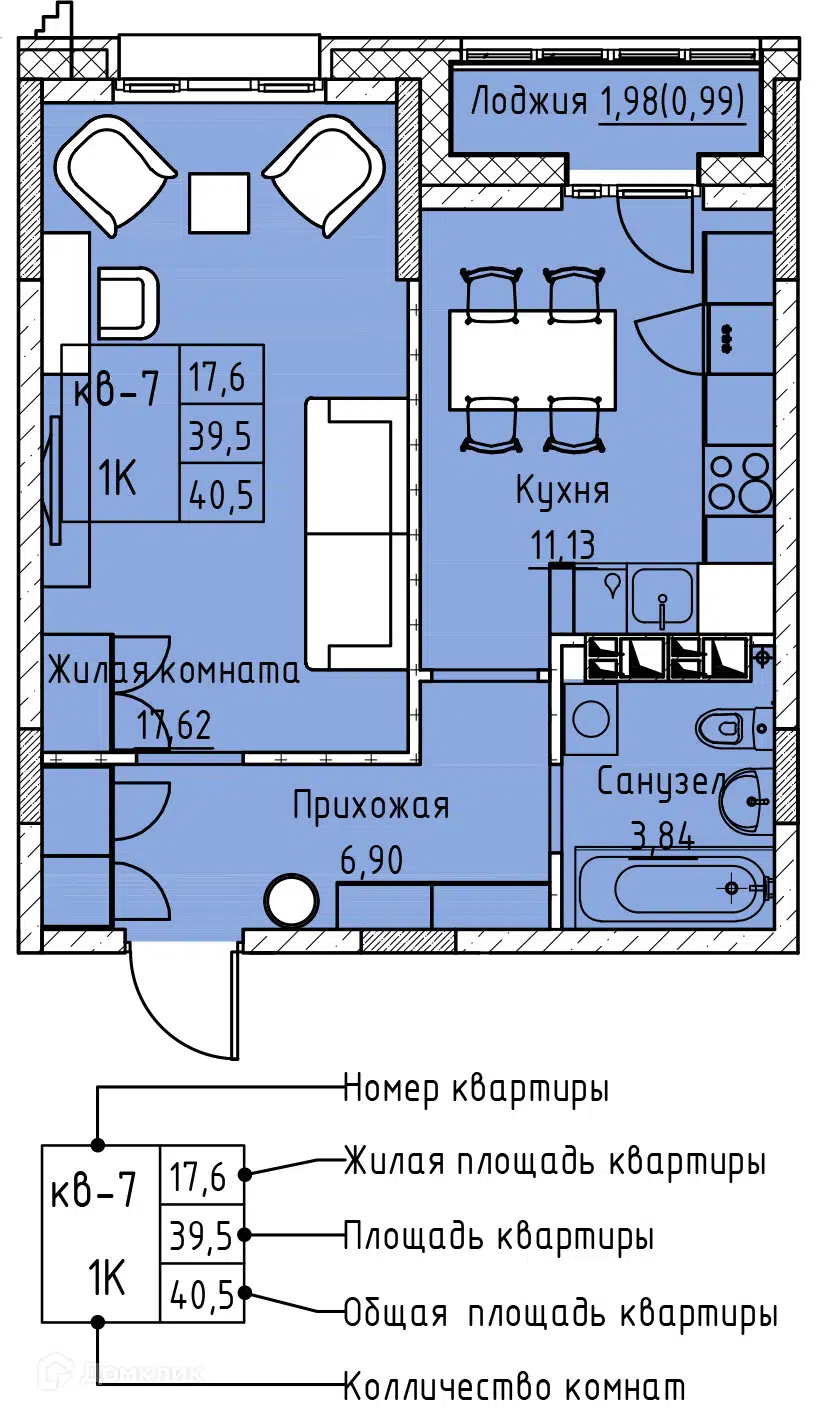 Купить студию, 40.5 м² в ЖК Микрорайон КЕНОН РИВЬЕРА ПАРК по адресу  Забайкальский край, Чита, проспект Маршала Жукова, 8, недорого – Домклик