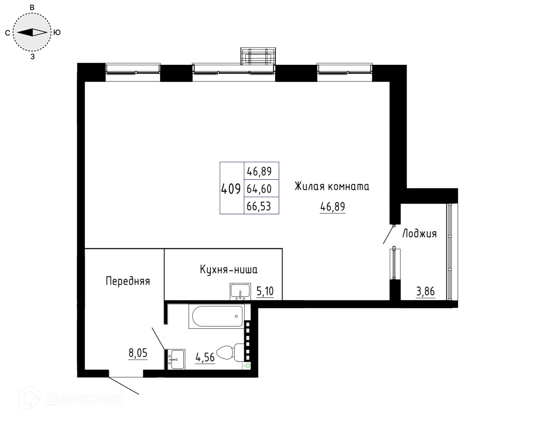 Купить 3-комнатную квартиру, 64.6 м² в ЖК Летний квартал по адресу  Приморский край, Владивосток, Советский район, жилой комплекс Летний  квартал, недорого – Домклик