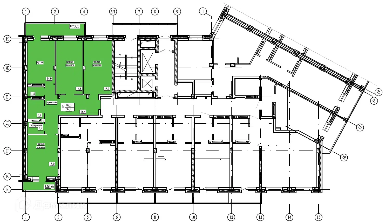 Купить 3-комнатную квартиру, 92.1 м² в ЖК Дома по ул.Кирова по адресу  Забайкальский край, Чита, Томская улица, 8, недорого – Домклик