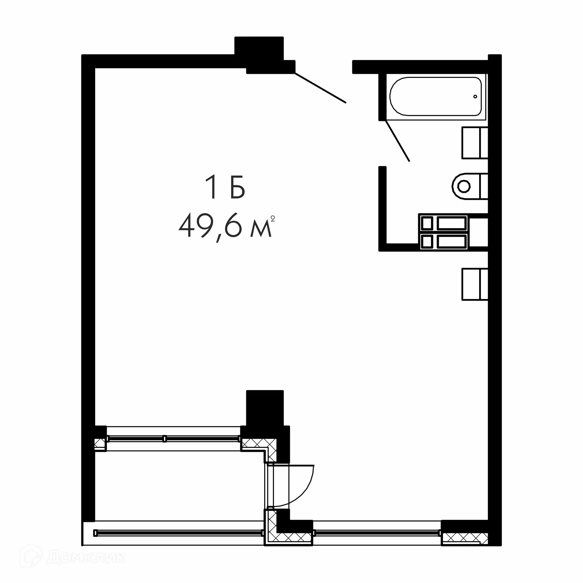 Купить 1-комнатную квартиру, 49.6 м² в ЖК Молодежный по адресу Приморский  край, Находка, Комсомольская улица, 34А, недорого – Домклик