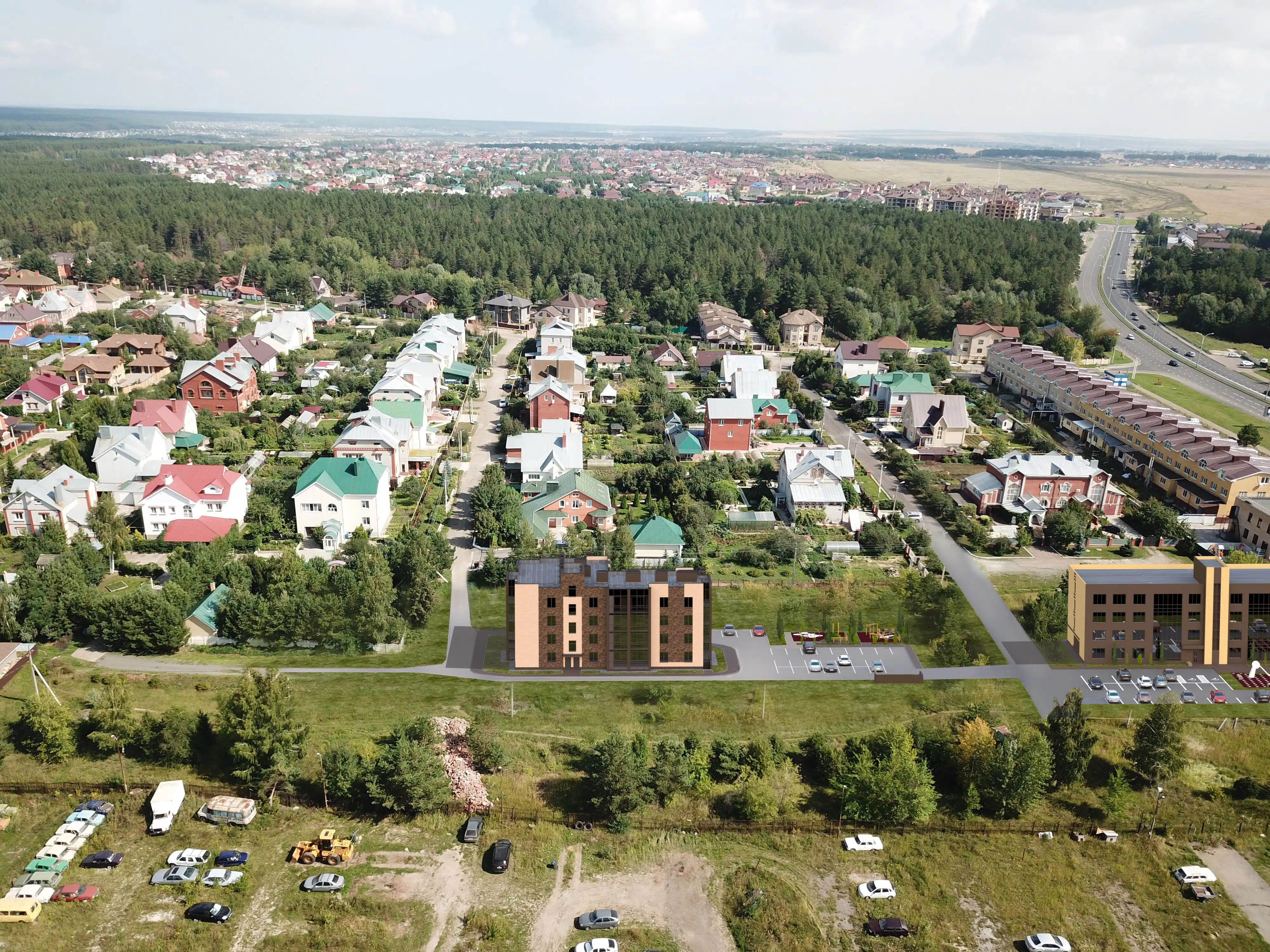 ЖК Курганская область, микрорайон Черёмухово, тер Грибанова Чаша, Г.  Курган, мкр. Черемухово, в районе ур. Грибанова Чаша и н.п. Арбинка,  позиция 2 Курганская область от официального застройщика СтройГарант: цены  и планировки квартир,