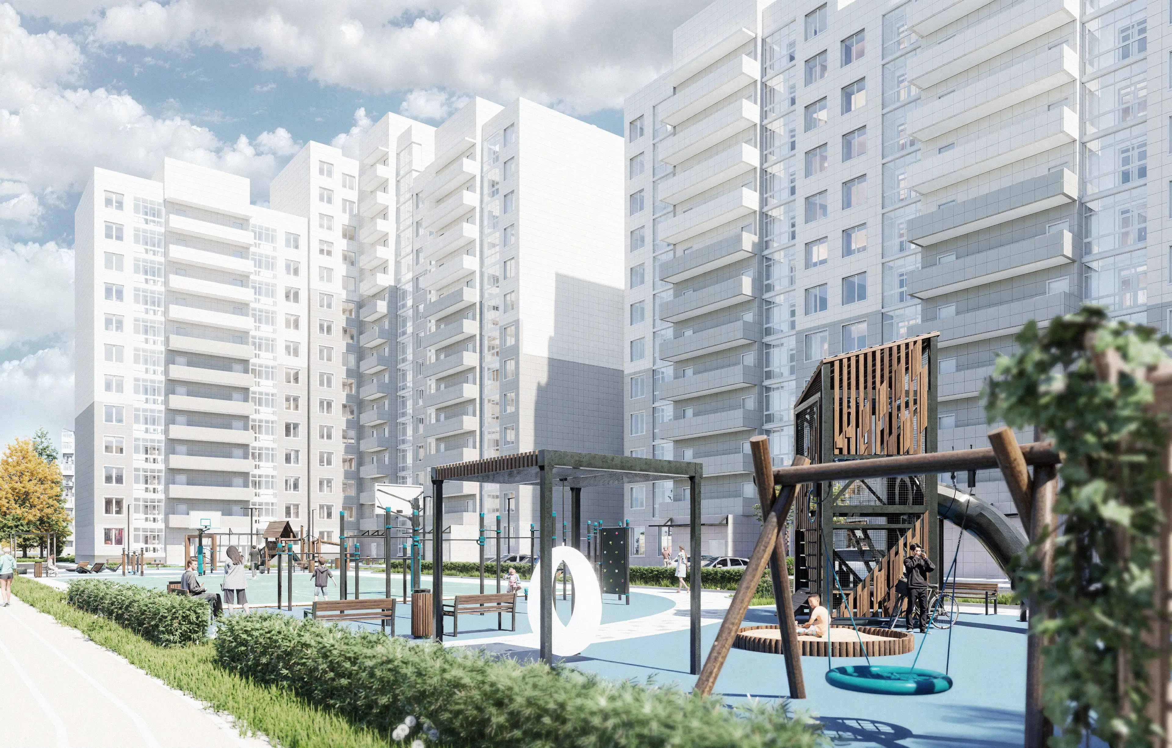 Фото ЖК Левобережный