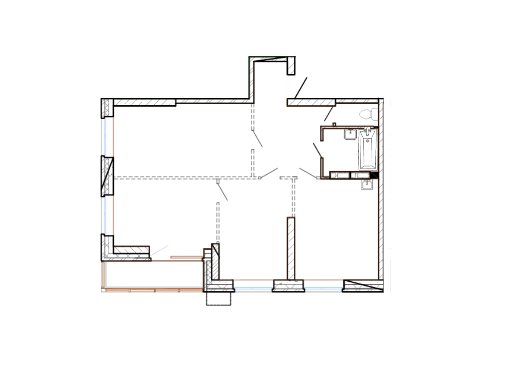 3-комнатная, 74.6 м², № 31 в Аякс