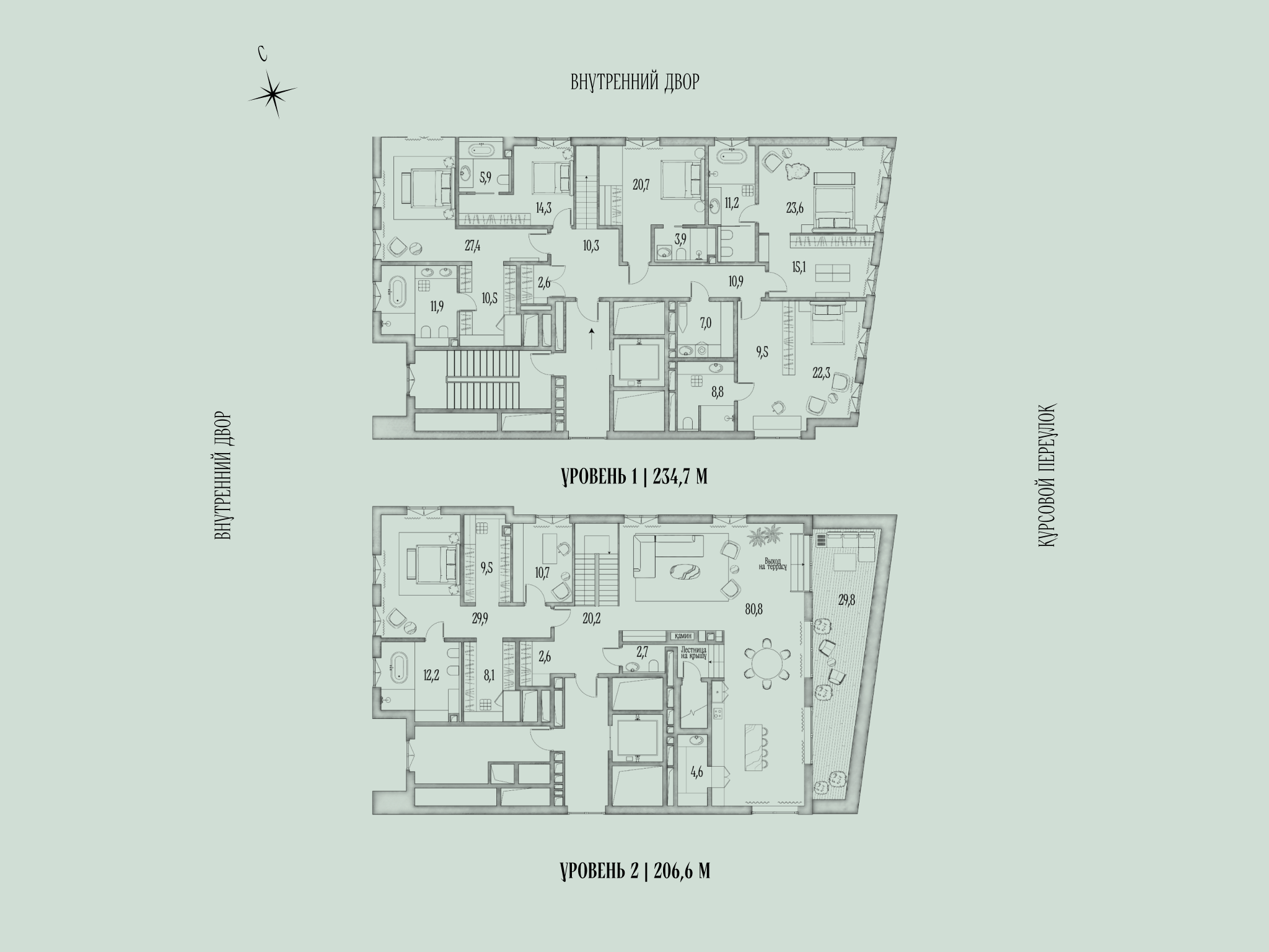 Планировка 6-комн.