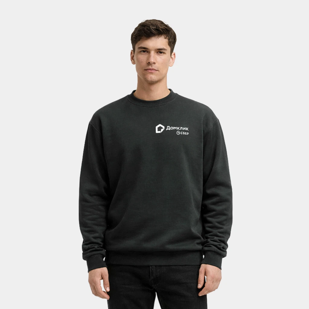 Черный свитшот, слайд 2