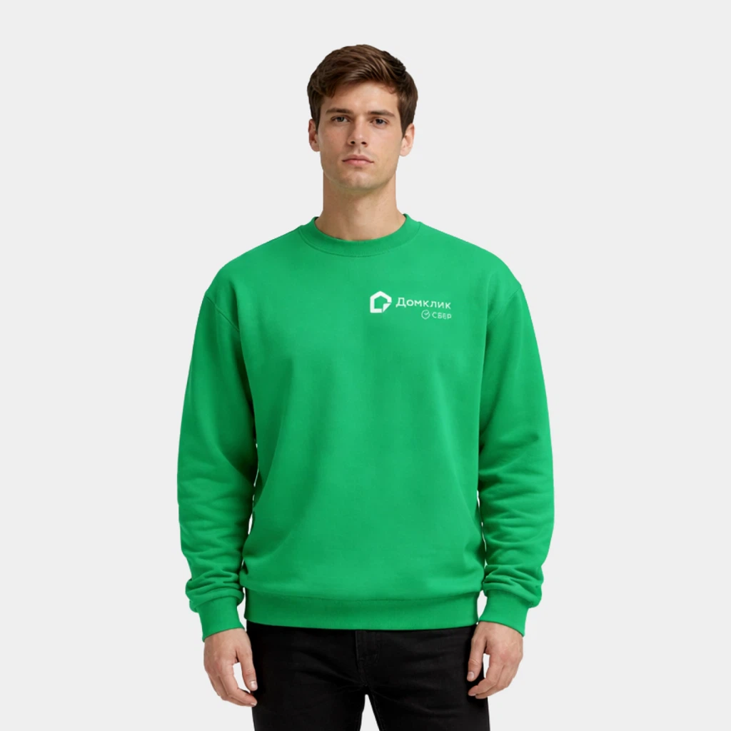 Зеленый свитшот, слайд 2