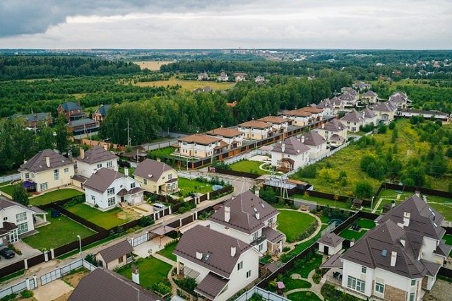 Коттеджные поселки московской области фото