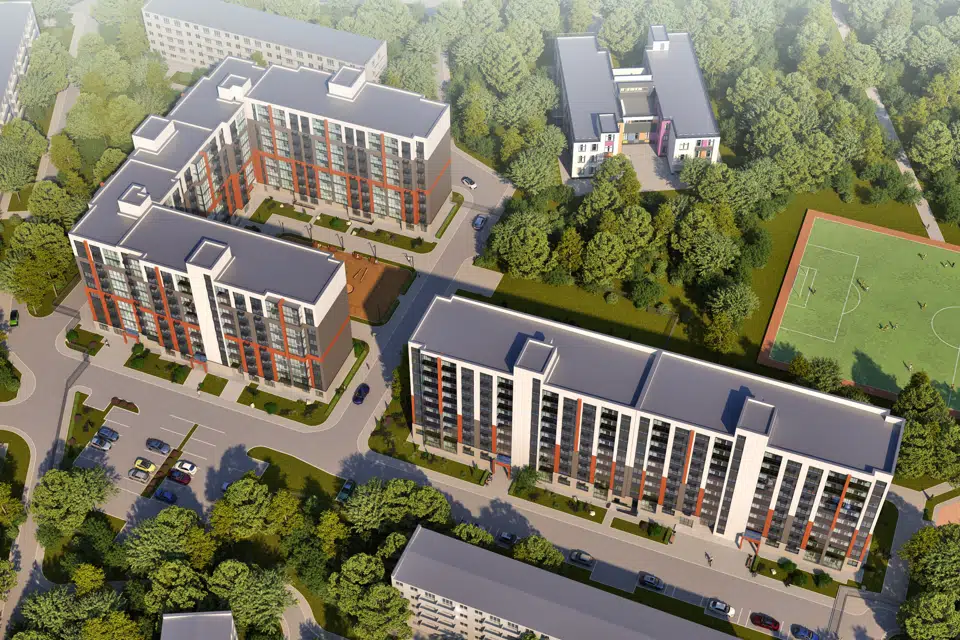 ЖК по бульвару Богдана Хмельницкого