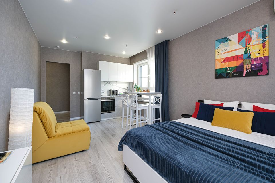 Апартамент с видом на Обь и Михайловскую набережную