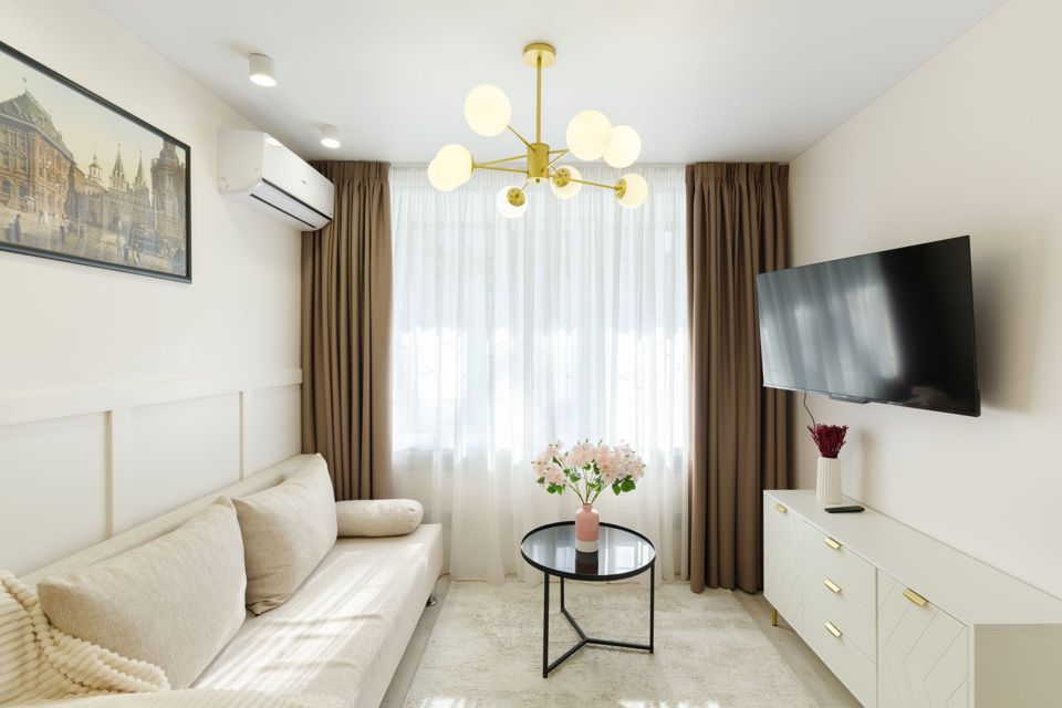 Уютная светлая квартира у метро Белорусская