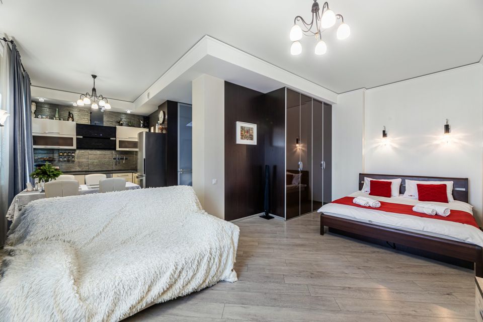 Уютная квартира-студия в ЖК Магеллан рядом с Чашей