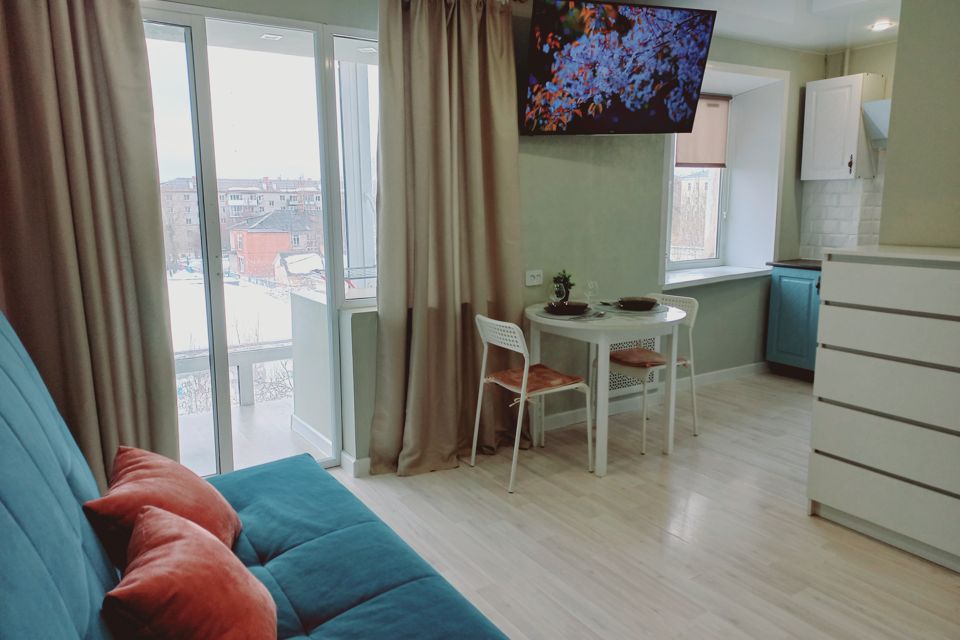 Уютная однокомнатная квартира-студия