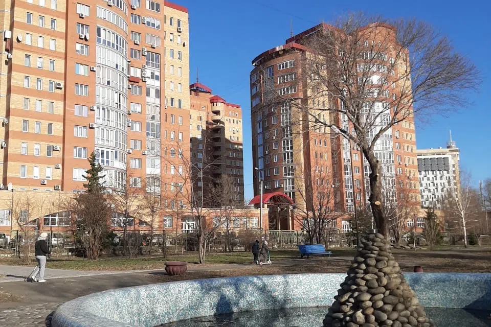 Двухкомнатная в центре города 