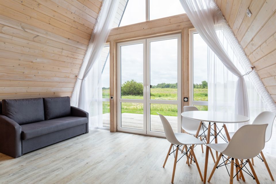 Уютный дом с продуманной планировкой для комфортного отдыха.