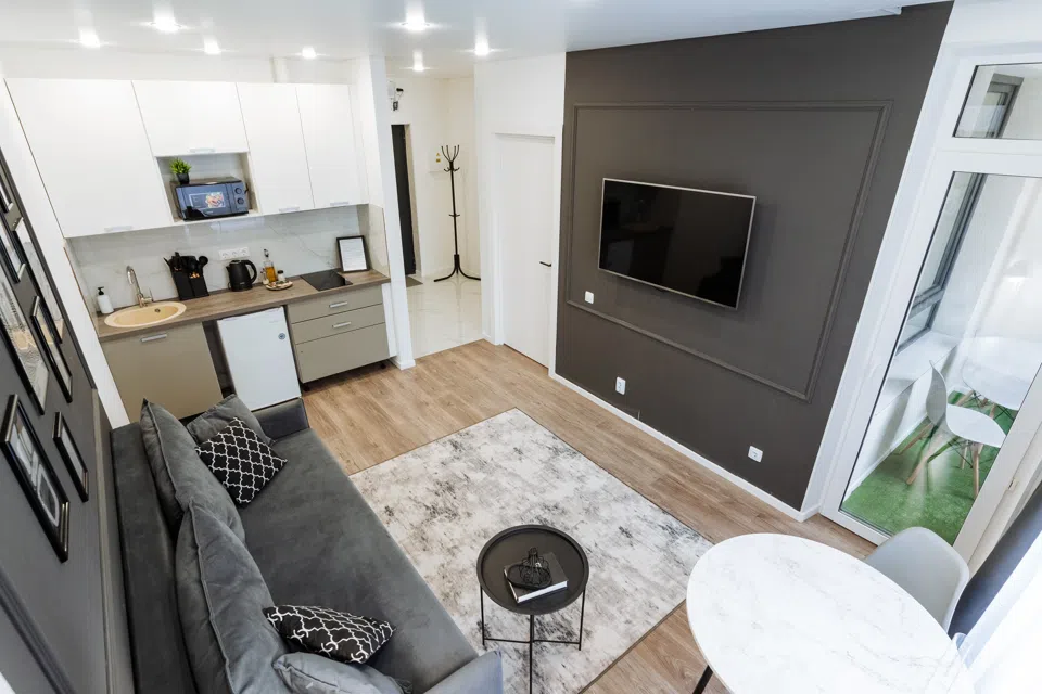 2-комн у ТРЦ Планета — Liberty Sity Apartments