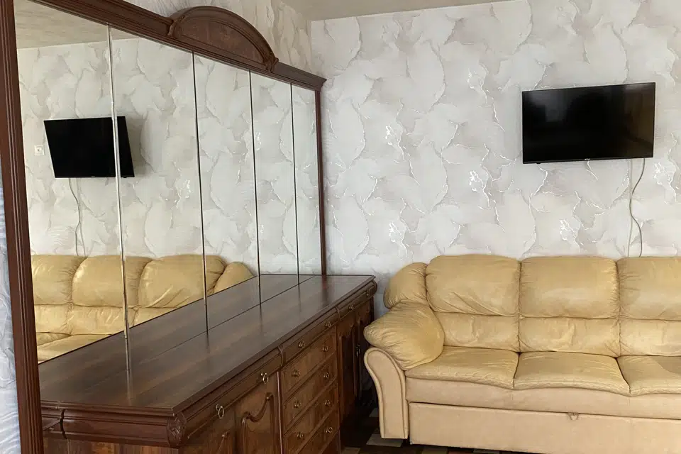 Теплая, уютная квартира.