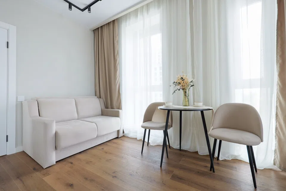 Стильная студия на 6 этаже в ЖК Nice Loft