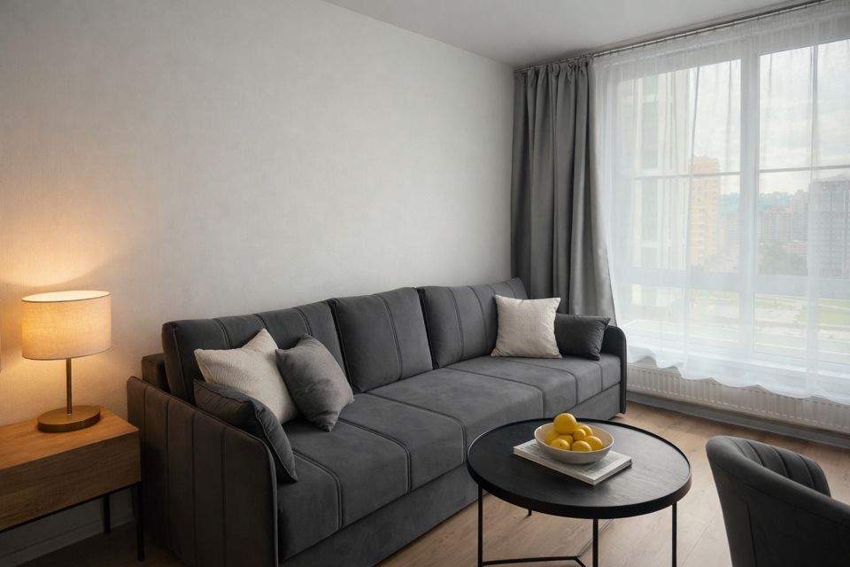Стильная современная квартира рядом с метро Солнцево