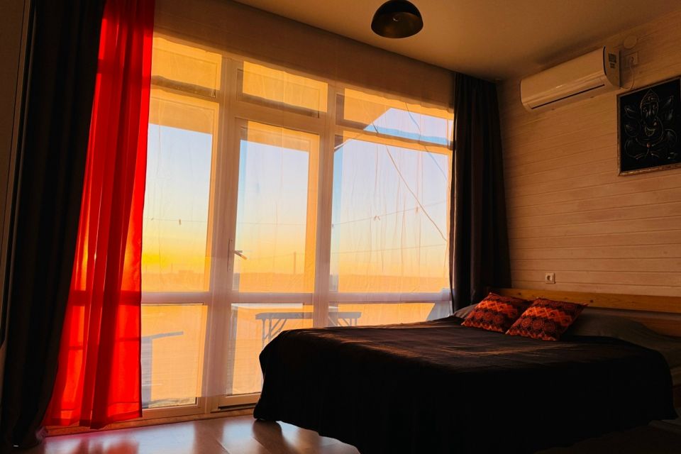 Четырехместная студия с  террасой с видом на море, 3