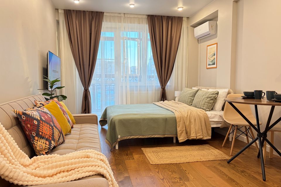 Комфортная студия в Новое Бисерово-2