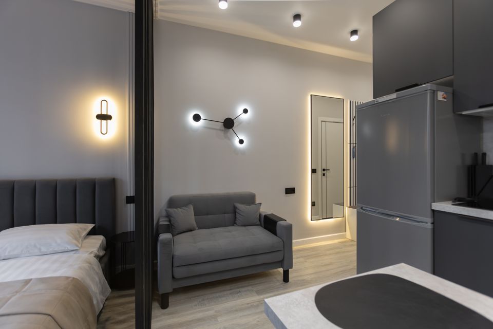  Дизайнерская студия с  уровнем комфорта