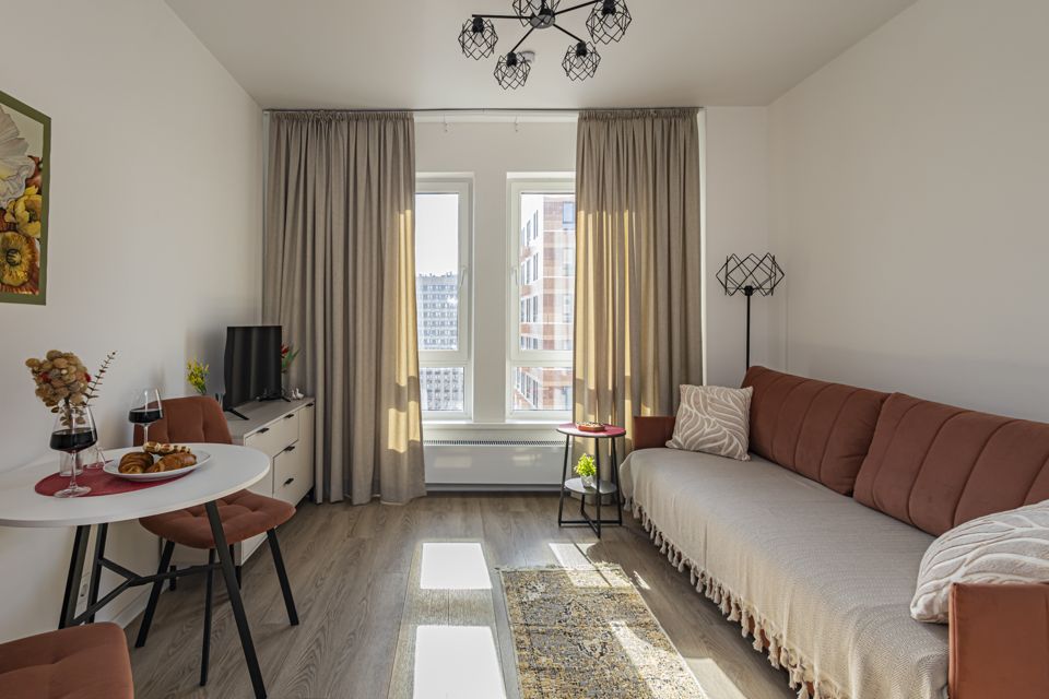 Уютная студия на Коломенской