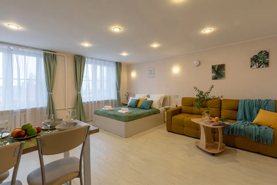 JN Apartments. Современная студия с умным домом