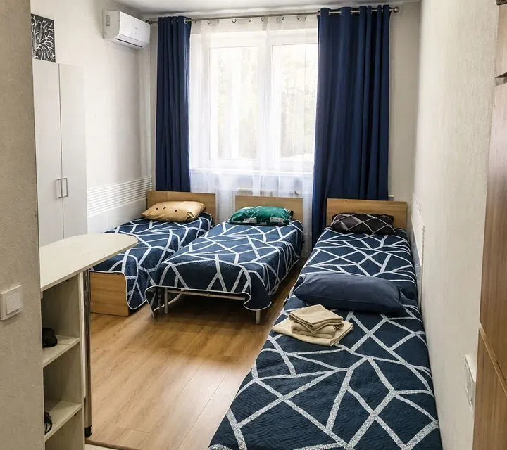 2/ Заречная 27м², 4 кровати, 4м