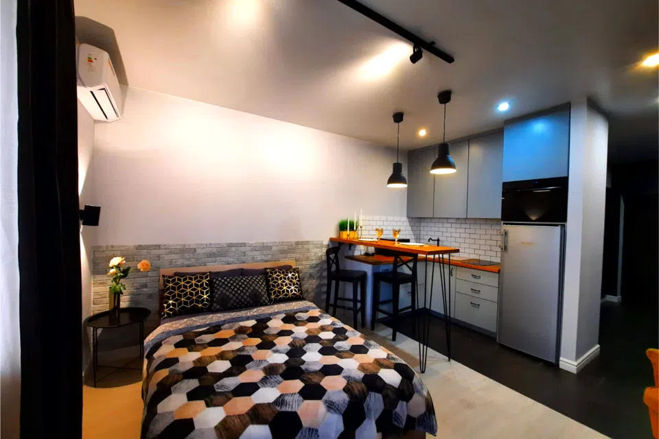 Loft Studio Cтудия 33 кв.м с лоджией