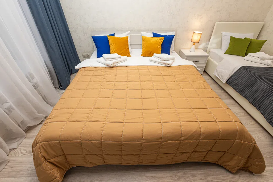 1-к. квартира, 35 м2, 3 кровати
