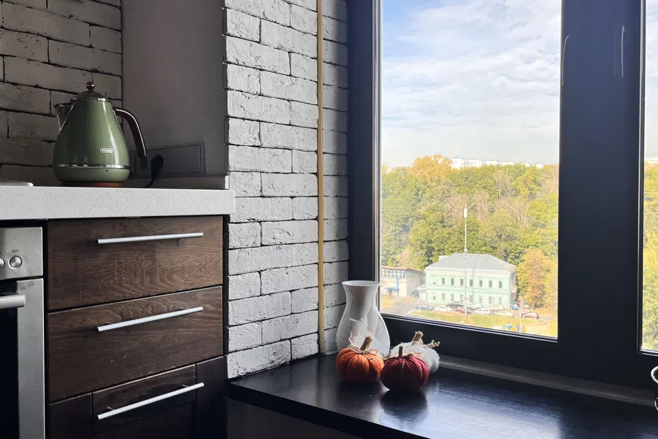 Трешка в центре с видом на Яузу и Парк