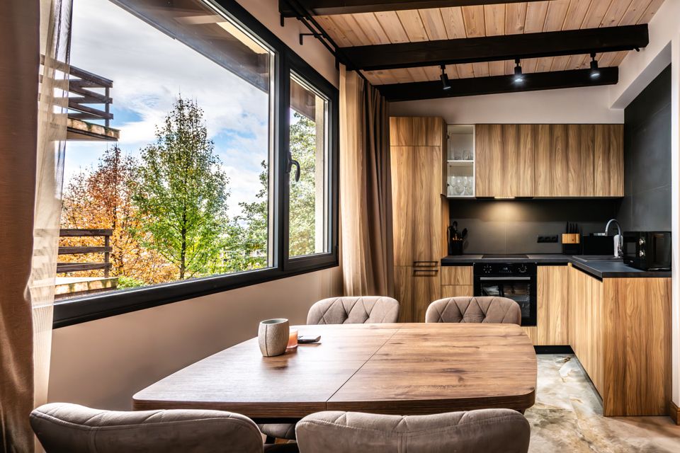 АТТИК ЛОФТ 1 этаж Виды на вершины с панорамой гор