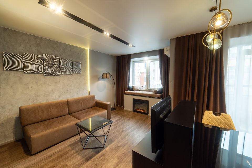 Апартаменты-студия в центре Омска в современном стиле