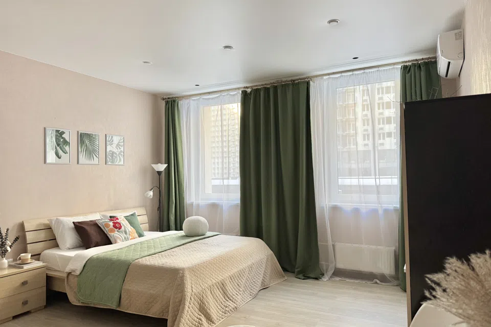 Квартира-студия, 26 м, 1 кровать