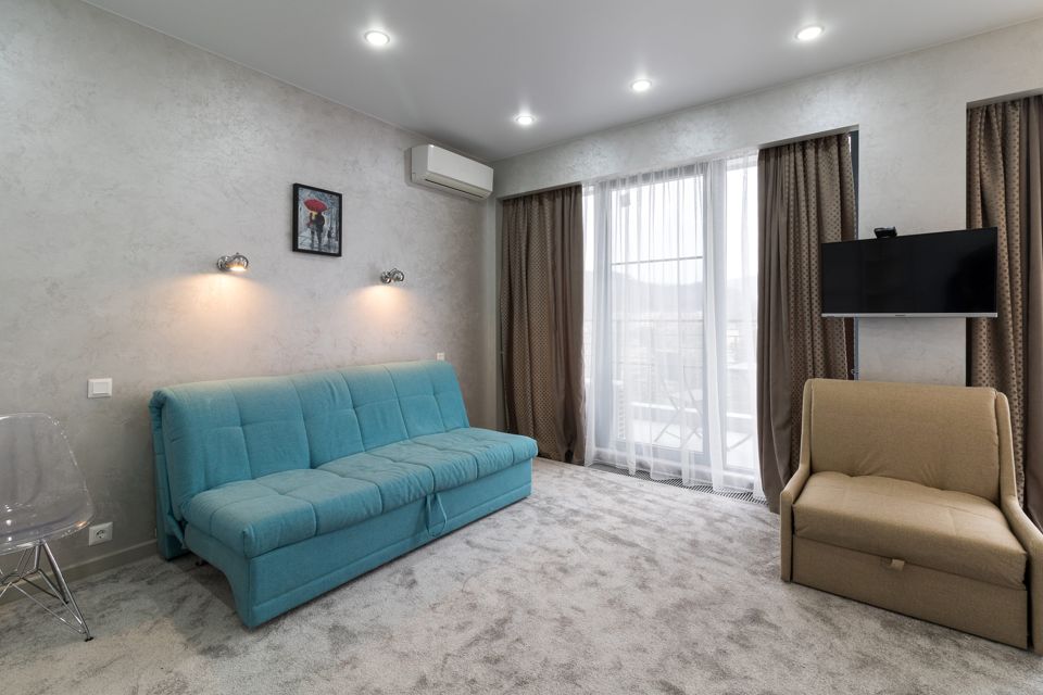 Апартаменты 3-местные полулюкс улучшенные с террасой