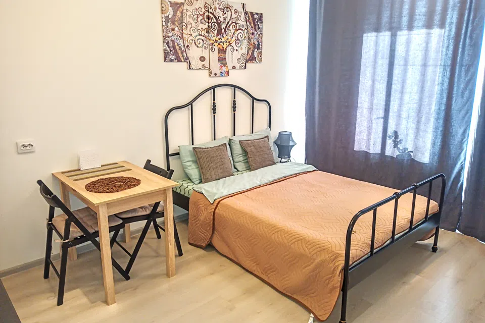 Квартира-студия, 2 кровати 25м2