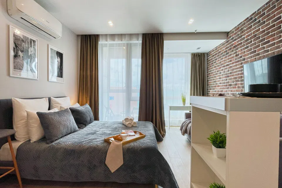 Улучшенные Loft видовые апартаменты метро ЦСКА 3 мин