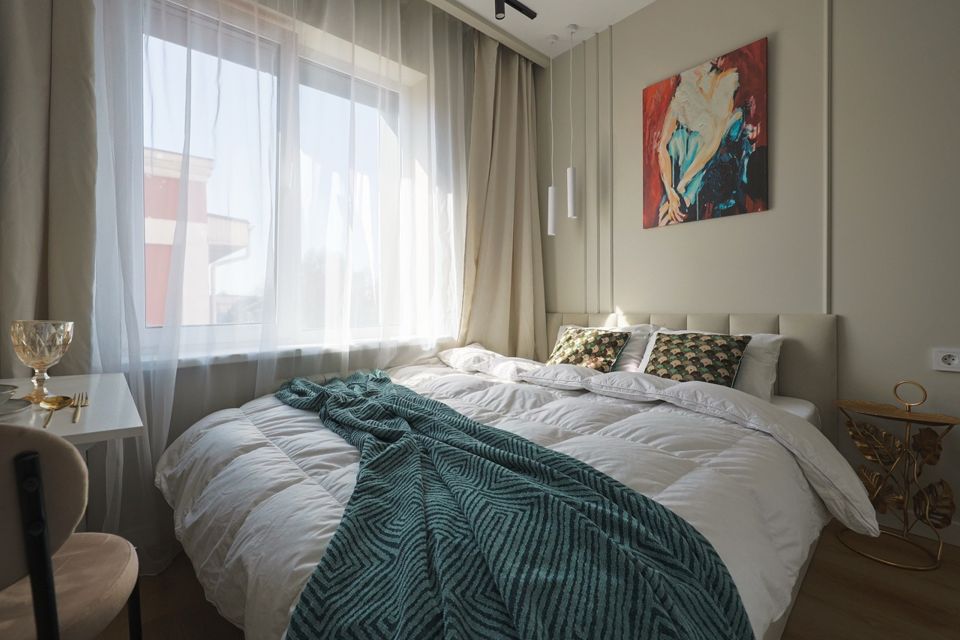 Дизайнeрcкие aпapтаменты на 4 этаже в ЖК Sky Skоlkоvо.