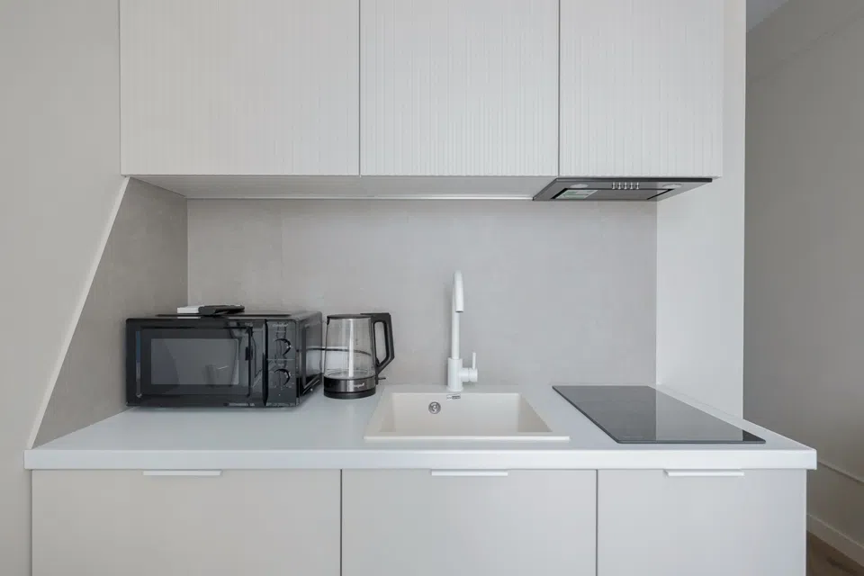 Дизайнерская студия на 9 этаже в ЖК Nice Loft