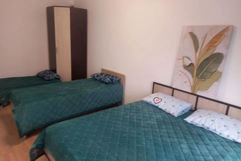 Кв.Ярославка 58 м², 6 кроватей,7м