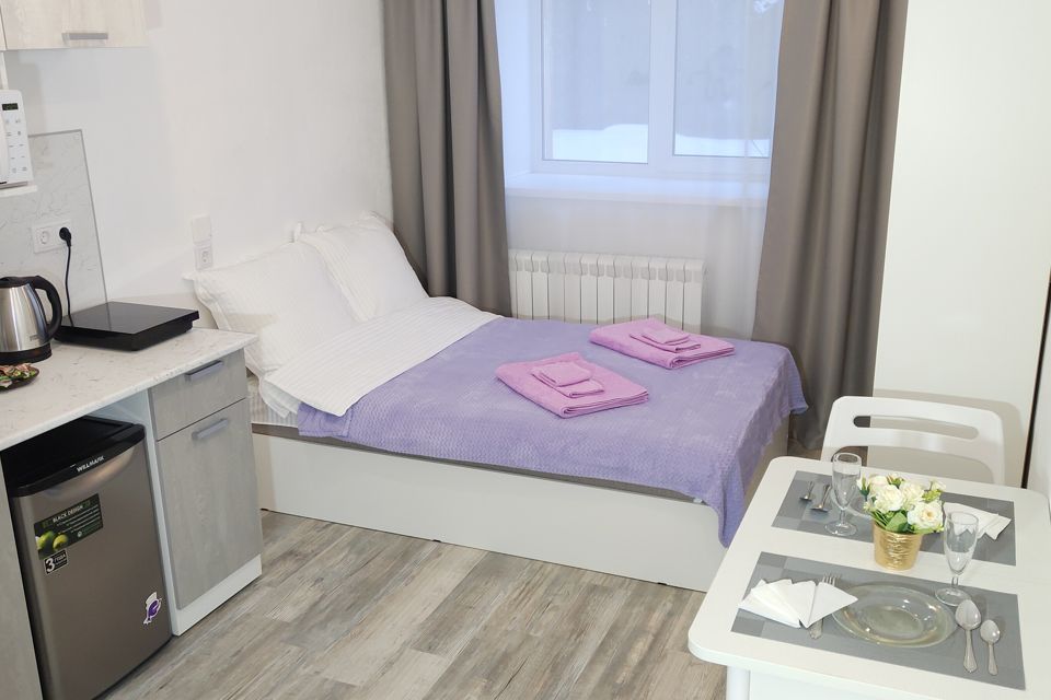 Квартира-студия, 1 кровать в самом центре