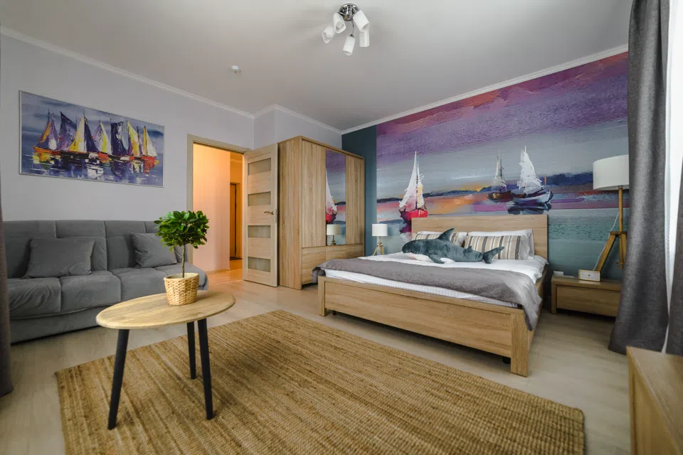 Однокомнатные Апартаменты River Side Moscowт Парусная регата