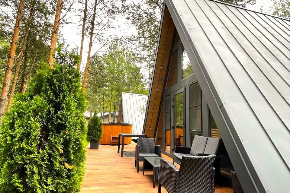 A-Frame 4 с купелью