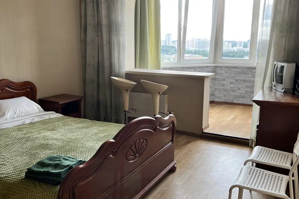 Двухкомнатная видовая полнометражная квартира 