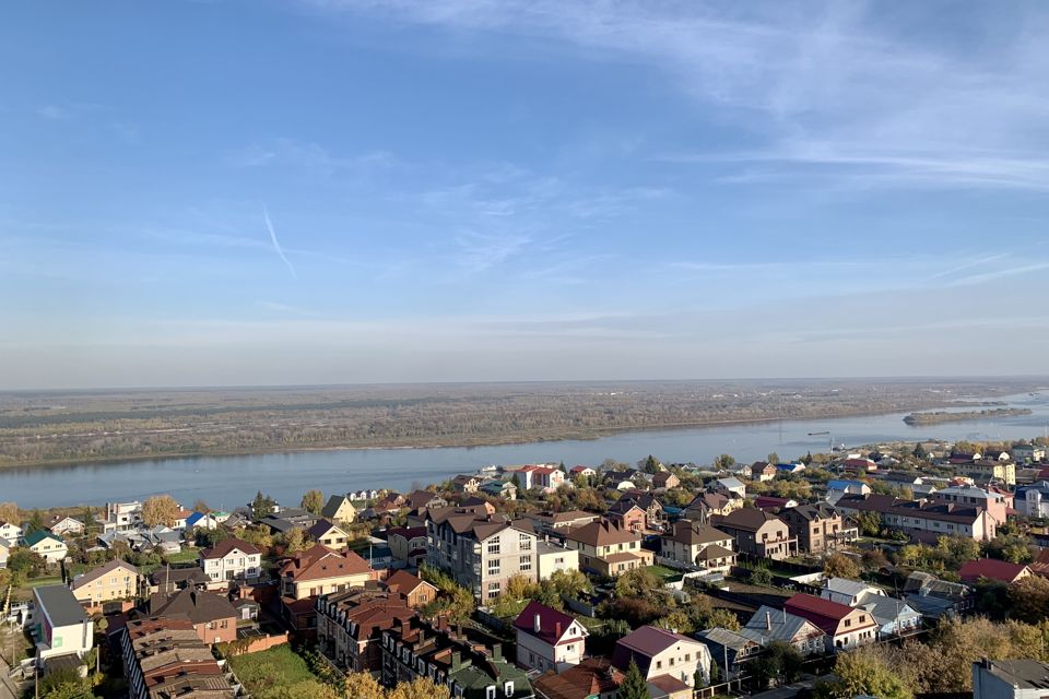 Вид на Волгу с 17 этажа