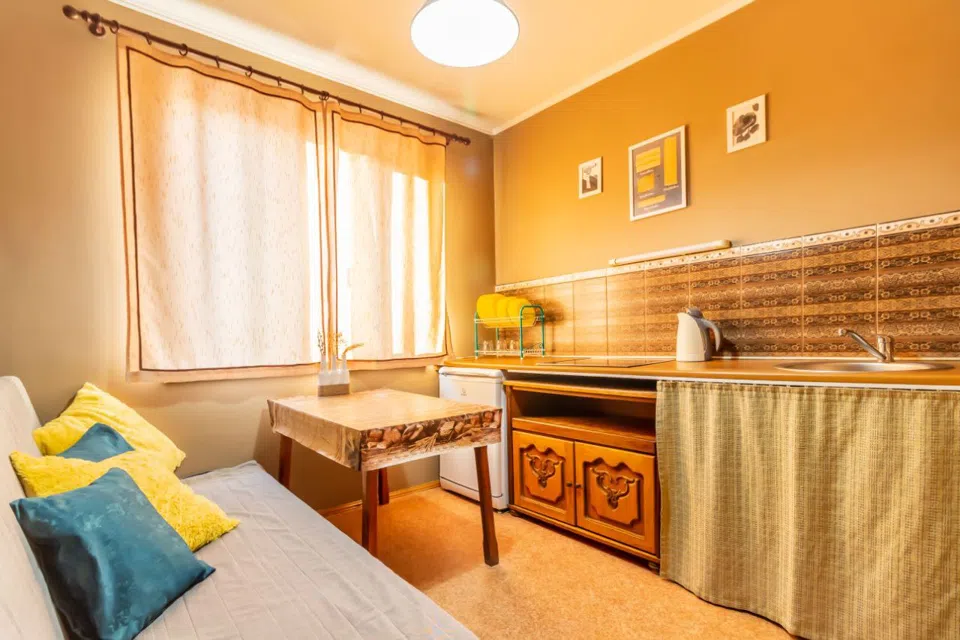 1 комнатная квартира, 33 кв. м, 2 кровати